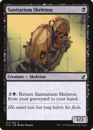 Sanitarium Skeleton [Commander 2019] | Lots Moore NSW