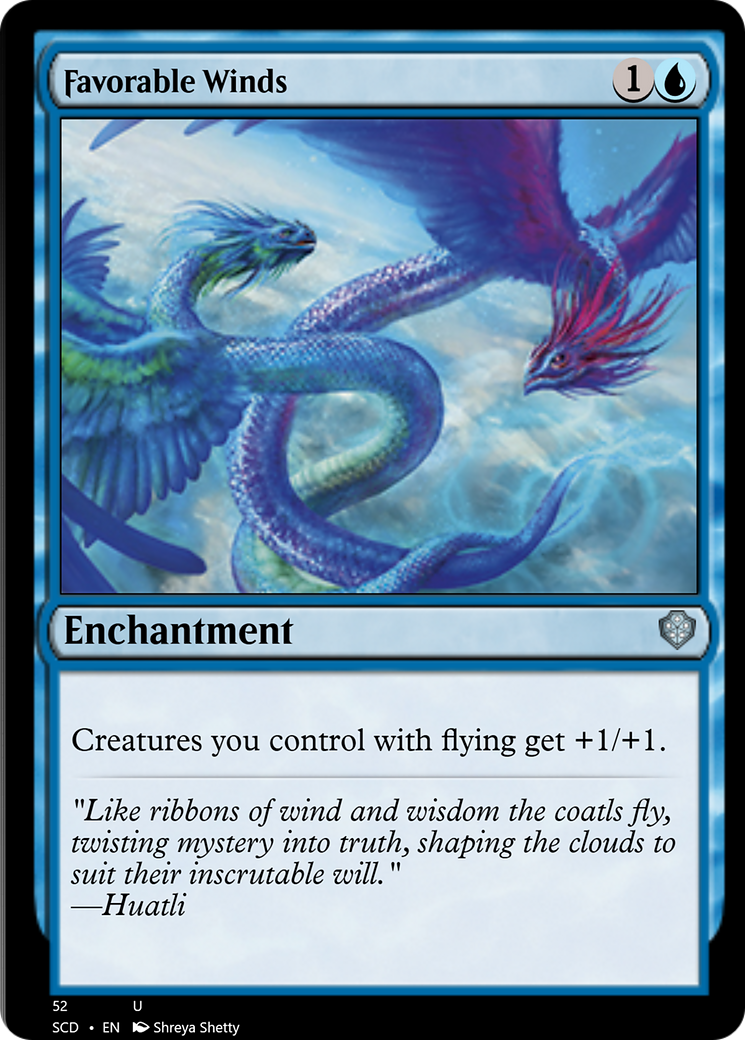 Favorable Winds [Starter Commander Decks] | Lots Moore NSW