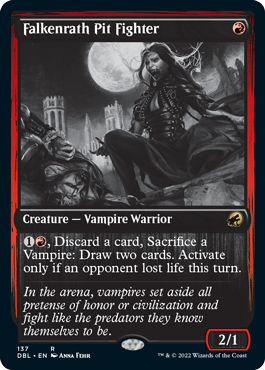 Falkenrath Pit Fighter [Innistrad: Double Feature] | Lots Moore NSW