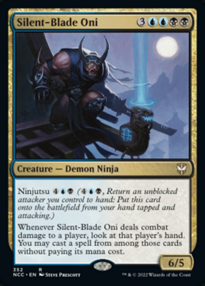 Silent-Blade Oni [Streets of New Capenna Commander] | Lots Moore NSW