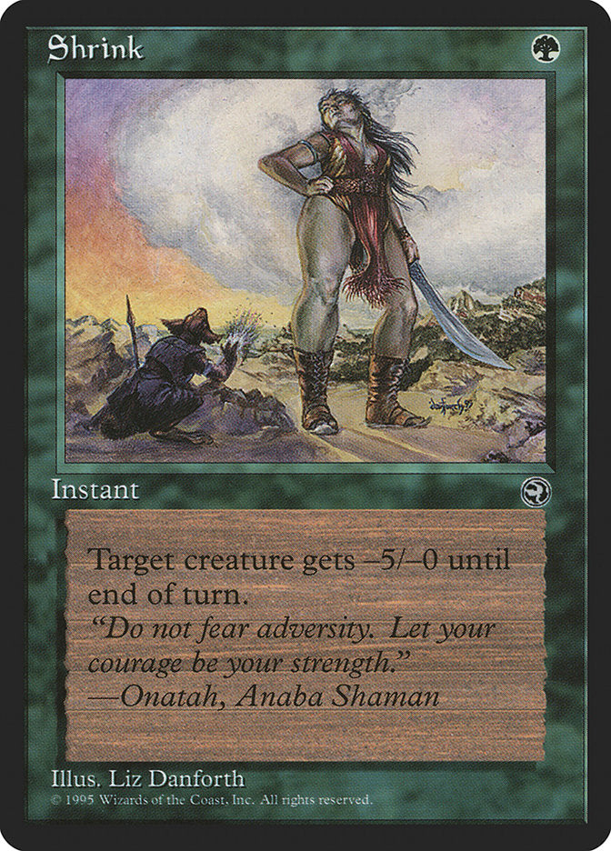 Shrink (Onatah Flavor Text) [Homelands] | Lots Moore NSW