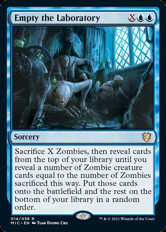 Empty the Laboratory [Innistrad: Midnight Hunt Commander] | Lots Moore NSW