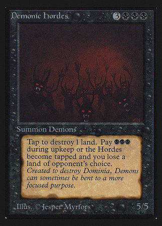 Demonic Hordes (IE) [Intl. Collectors’ Edition] | Lots Moore NSW