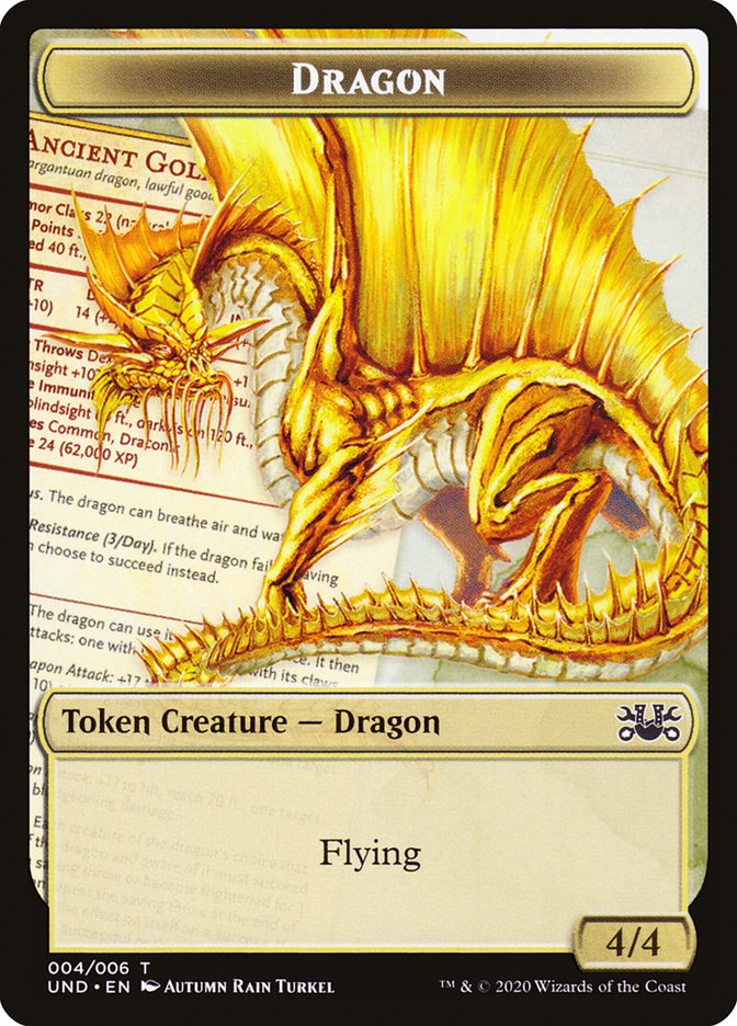 Beeble // Dragon Double-sided Token [Unsanctioned Tokens] | Lots Moore NSW