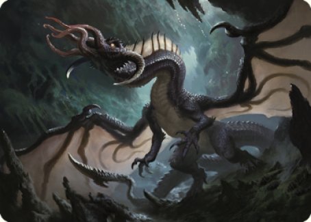 Brainstealer Dragon Art Card [Commander Legends: Battle for Baldur's Gate Art Series] | Lots Moore NSW