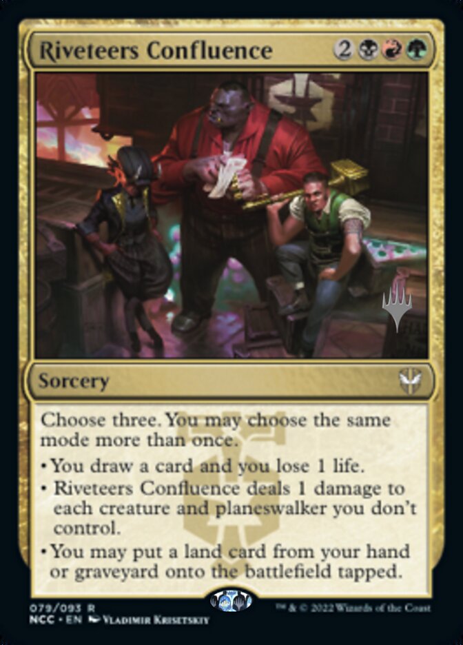 Riveteers Confluence (Promo Pack) [Streets of New Capenna Commander Promos] | Lots Moore NSW