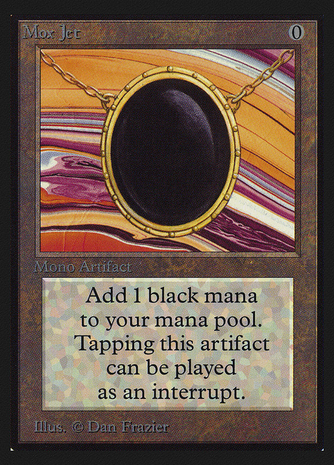 Mox Jet (Black Stone) [International Collectors’ Edition] | Lots Moore NSW