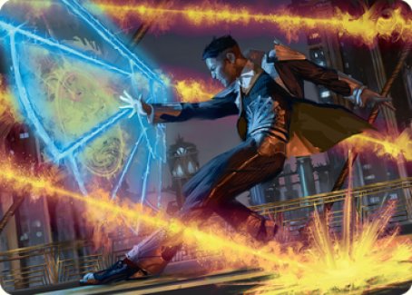 Wingshield Agent Art Card [Streets of New Capenna Art Series] | Lots Moore NSW