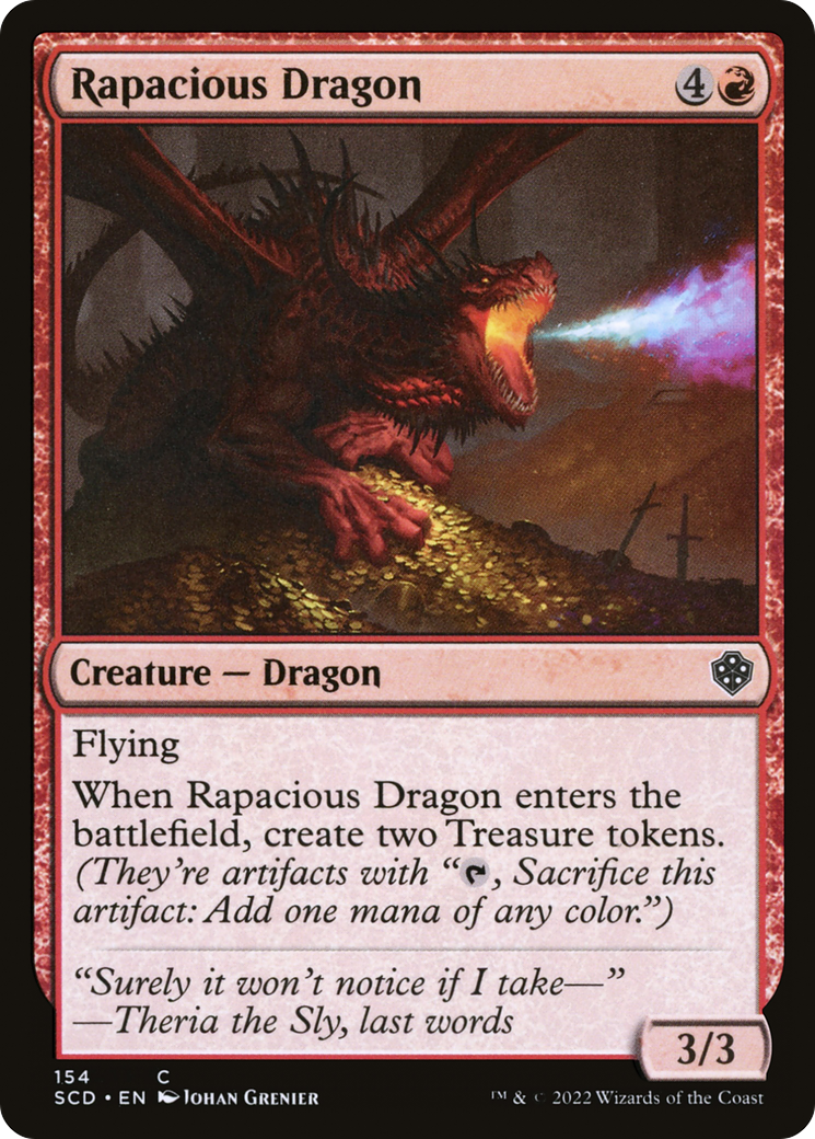 Rapacious Dragon [Starter Commander Decks] | Lots Moore NSW