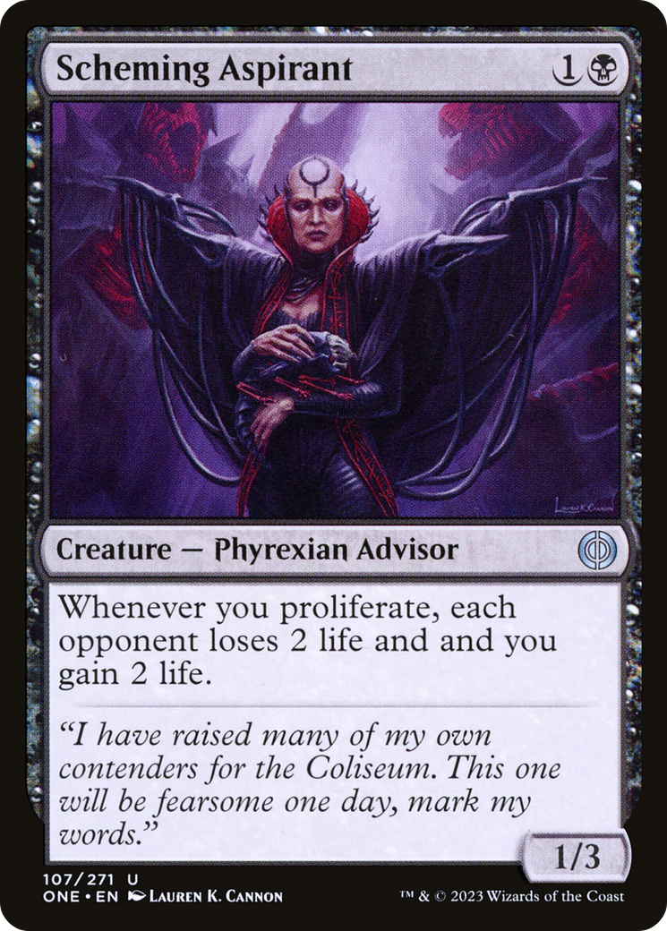 Scheming Aspirant [Phyrexia: All Will Be One] | Lots Moore NSW