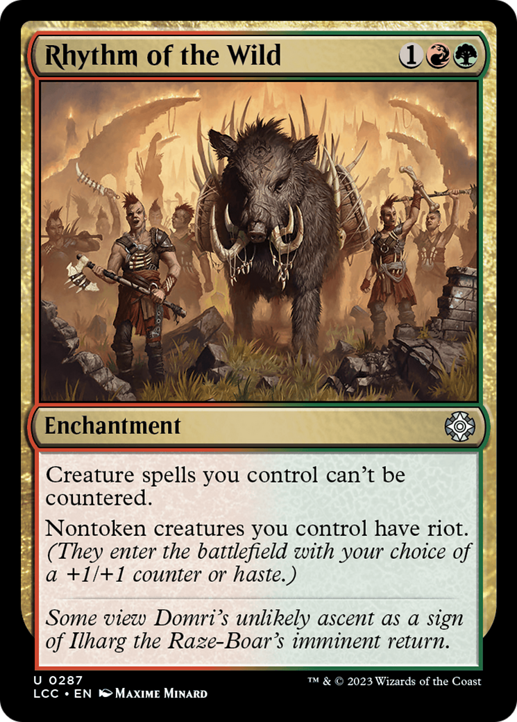 Rhythm of the Wild [The Lost Caverns of Ixalan Commander] | Lots Moore NSW