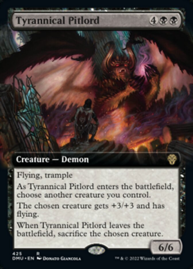 Tyrannical Pitlord (Extended Art) [Dominaria United] | Lots Moore NSW
