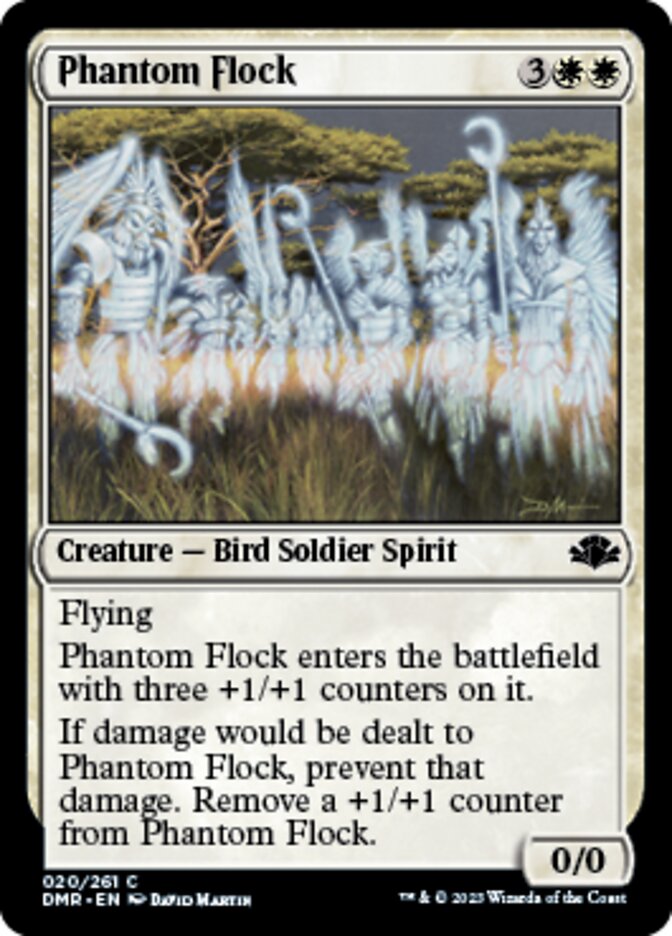 Phantom Flock [Dominaria Remastered] | Lots Moore NSW