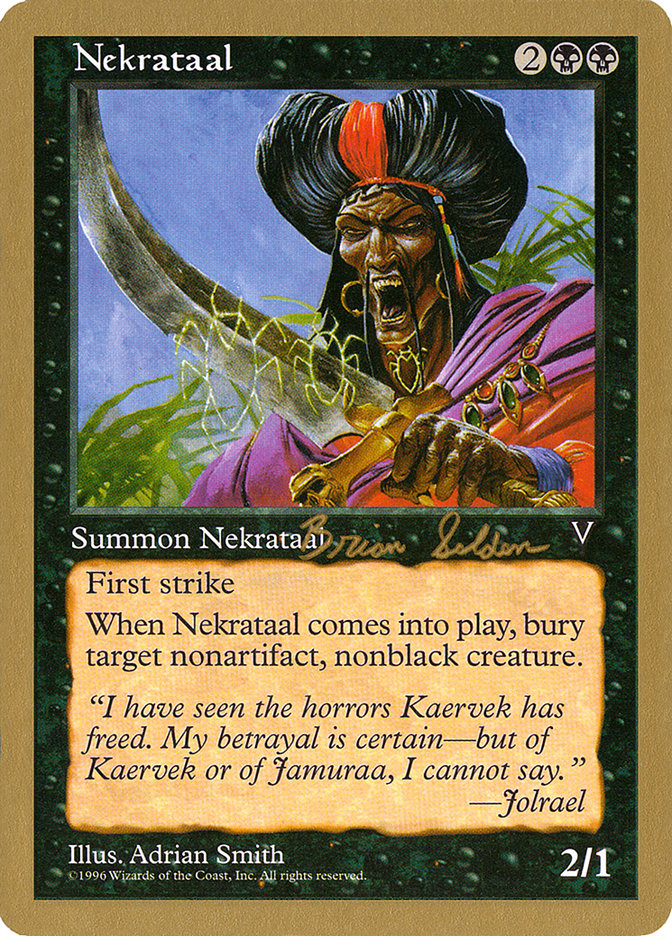Nekrataal (Brian Selden) [World Championship Decks 1998] | Lots Moore NSW