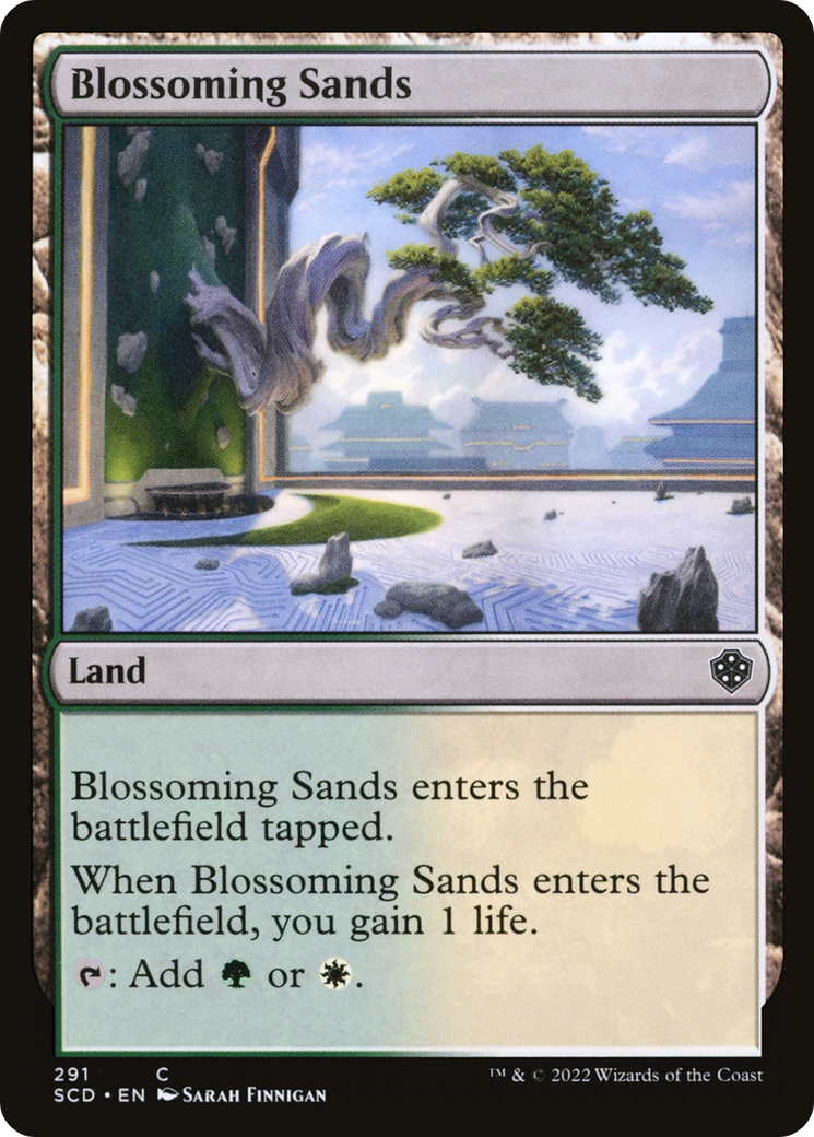 Blossoming Sands [Starter Commander Decks] | Lots Moore NSW