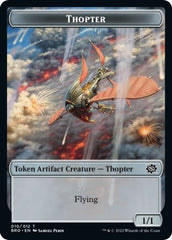 Myr // Thopter (010) Double-Sided Token [The Brothers' War Commander Tokens] | Lots Moore NSW