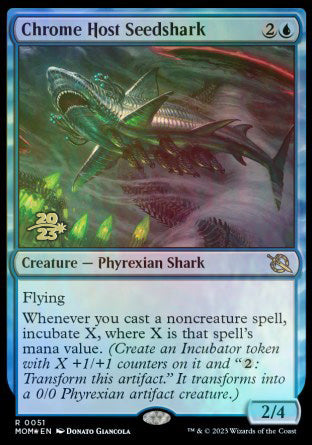 Chrome Host Seedshark [March of the Machine Prerelease Promos] | Lots Moore NSW