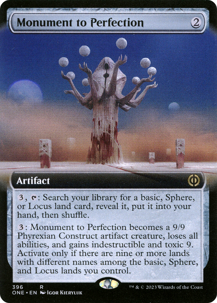 Monument to Perfection (Extended Art) [Phyrexia: All Will Be One] | Lots Moore NSW