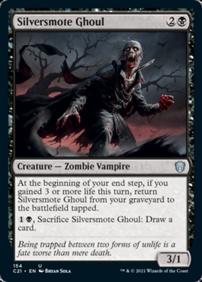 Silversmote Ghoul [Commander 2021] | Lots Moore NSW