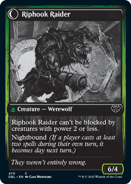 Hookhand Mariner // Riphook Raider [Innistrad: Double Feature] | Lots Moore NSW