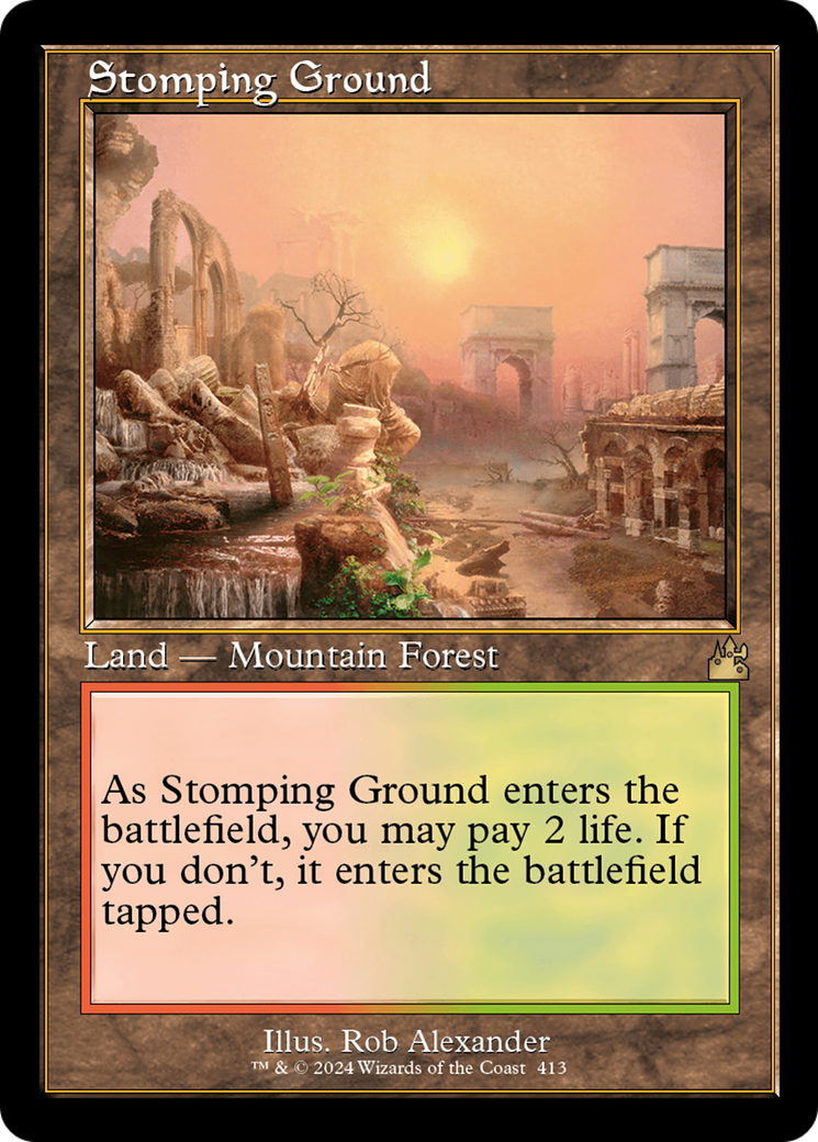 Stomping Ground (Retro) [Ravnica Remastered] | Lots Moore NSW