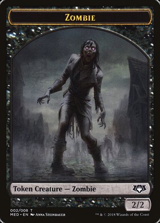 Zombie Token [Mythic Edition Tokens] | Lots Moore NSW