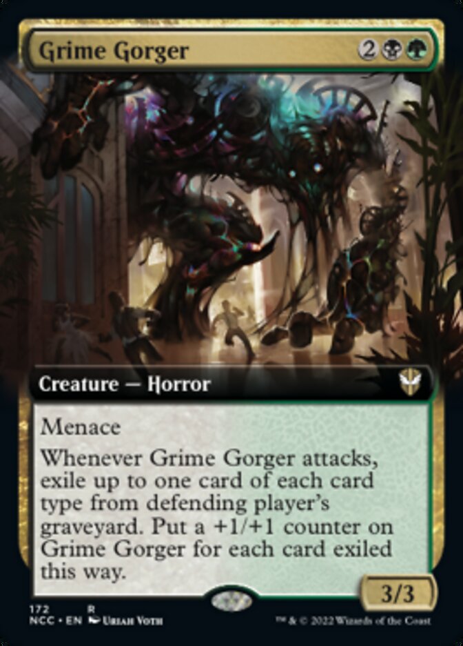 Grime Gorger (Extended Art) [Streets of New Capenna Commander] | Lots Moore NSW