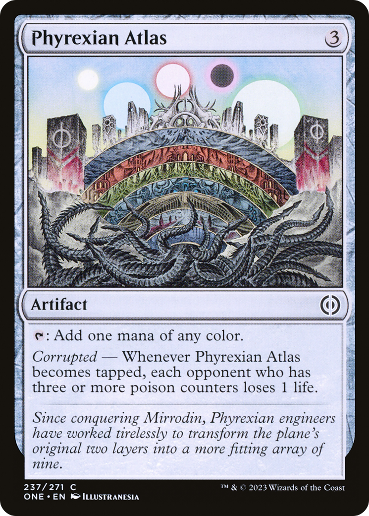 Phyrexian Atlas [Phyrexia: All Will Be One] | Lots Moore NSW