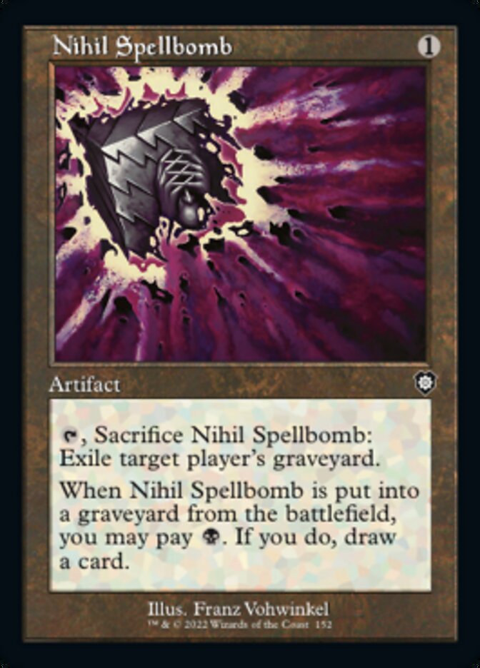 Nihil Spellbomb (Retro) [The Brothers' War Commander] | Lots Moore NSW