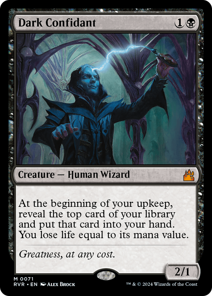 Dark Confidant [Ravnica Remastered] | Lots Moore NSW