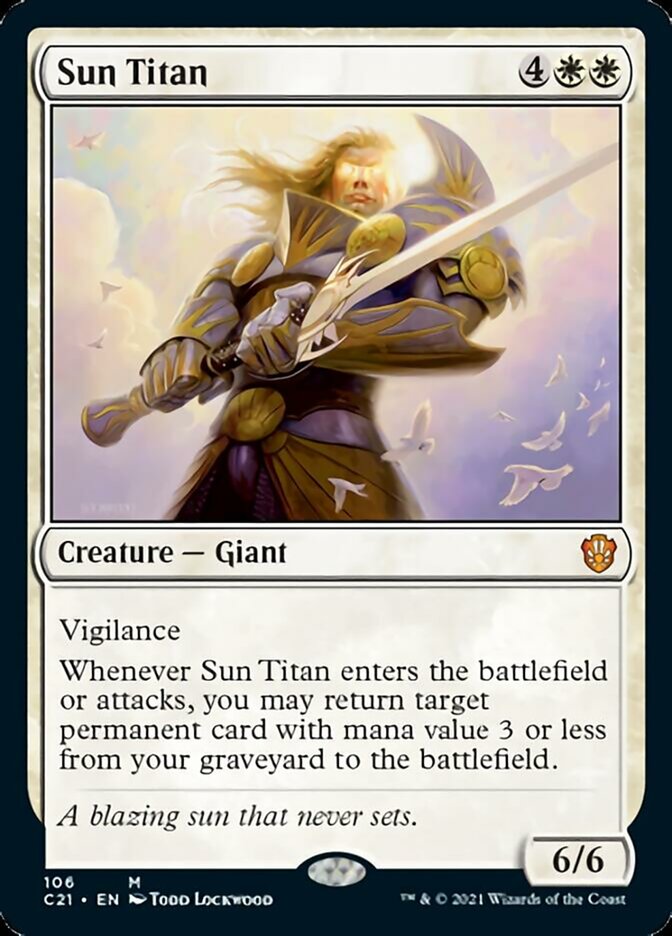 Sun Titan [Commander 2021] | Lots Moore NSW