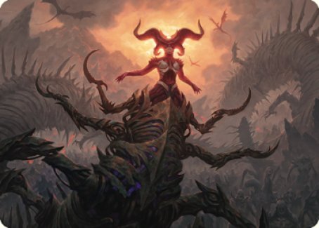 Sheoldred, the Apocalypse Art Card [Dominaria United Art Series] | Lots Moore NSW