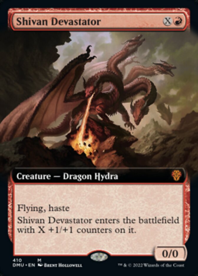 Shivan Devastator (Extended Art) [Dominaria United] | Lots Moore NSW