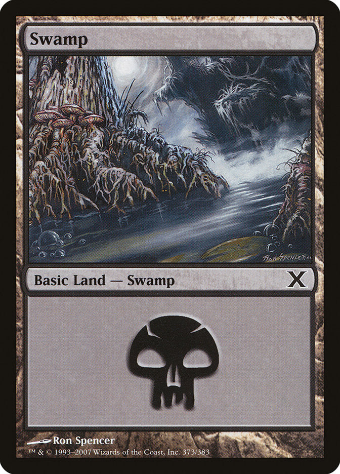 Swamp (373) [Tenth Edition] | Lots Moore NSW