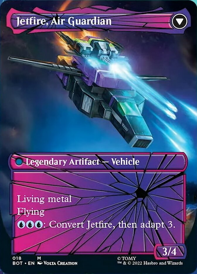 Jetfire, Ingenious Scientist // Jetfire, Air Guardian (Shattered Glass) [Universes Beyond: Transformers] | Lots Moore NSW