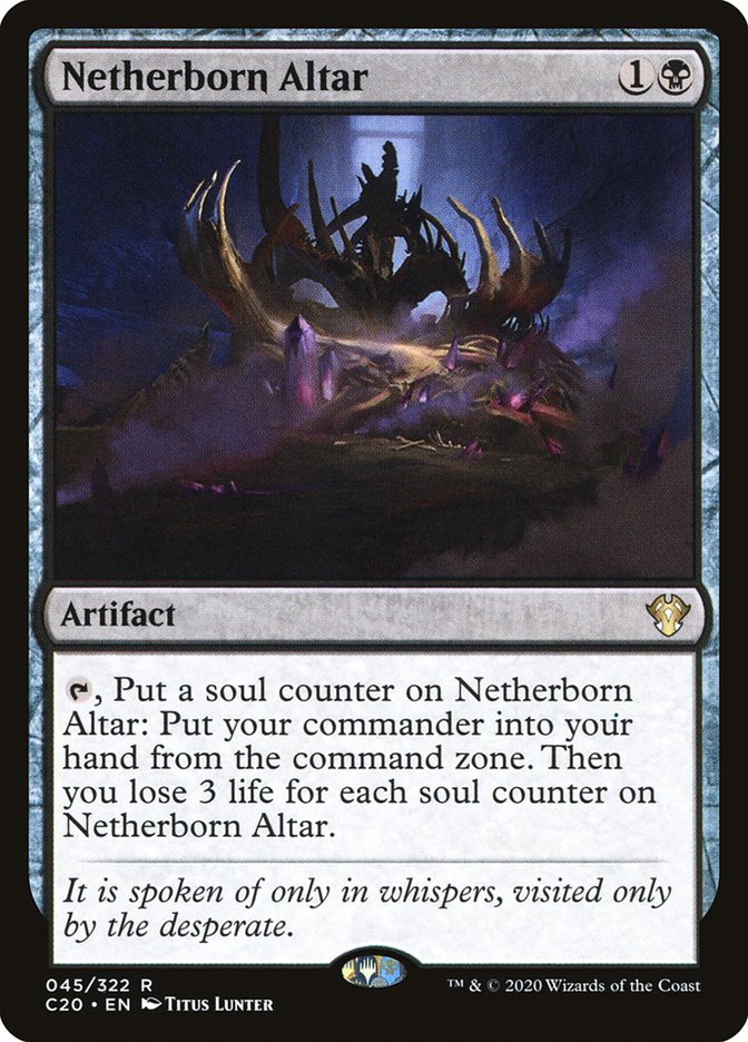 Netherborn Altar [Commander 2020] | Lots Moore NSW