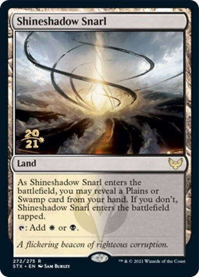 Shineshadow Snarl [Strixhaven: School of Mages Prerelease Promos] | Lots Moore NSW
