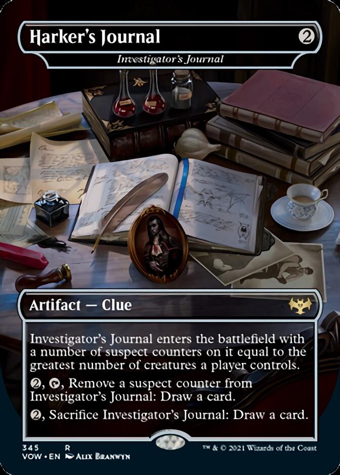 Investigator's Journal - Harker's Journal [Innistrad: Crimson Vow] | Lots Moore NSW