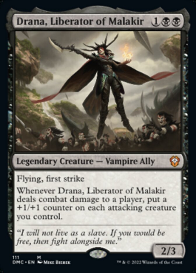 Drana, Liberator of Malakir [Dominaria United Commander] | Lots Moore NSW