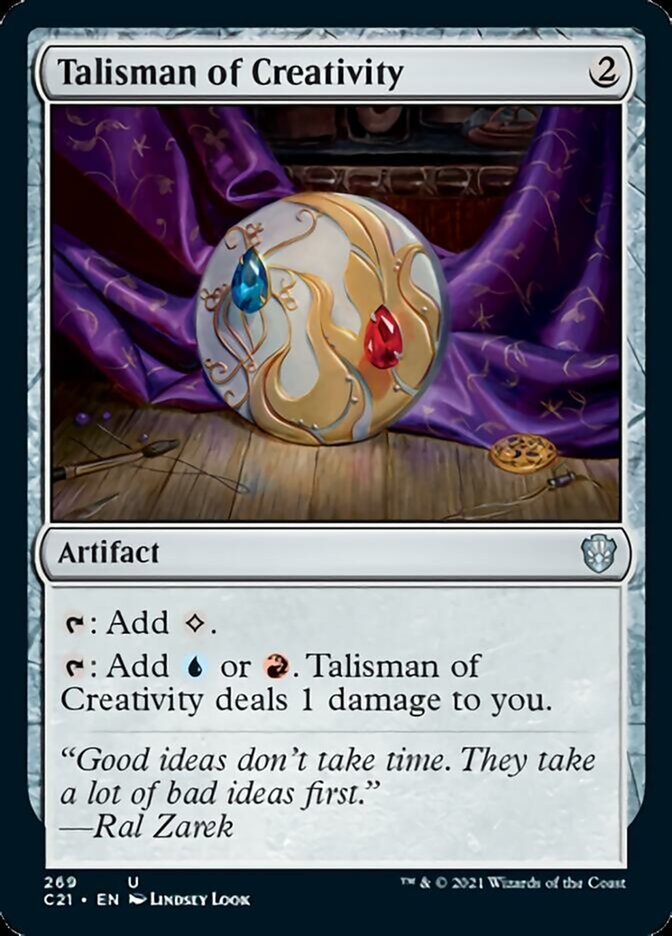 Talisman of Creativity [Commander 2021] | Lots Moore NSW