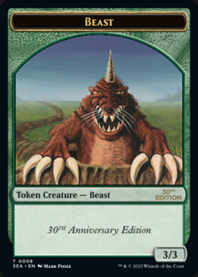 Beast Token [30th Anniversary Tokens] | Lots Moore NSW