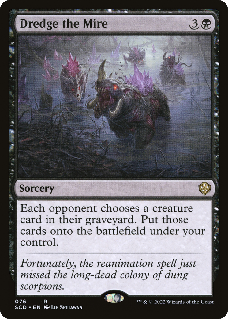 Dredge the Mire [Starter Commander Decks] | Lots Moore NSW