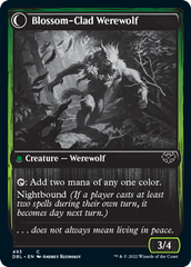 Weaver of Blossoms // Blossom-Clad Werewolf [Innistrad: Double Feature] | Lots Moore NSW