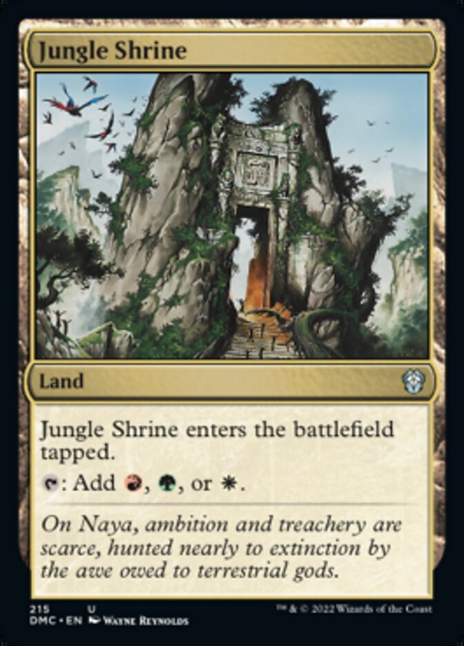 Jungle Shrine [Dominaria United Commander] | Lots Moore NSW