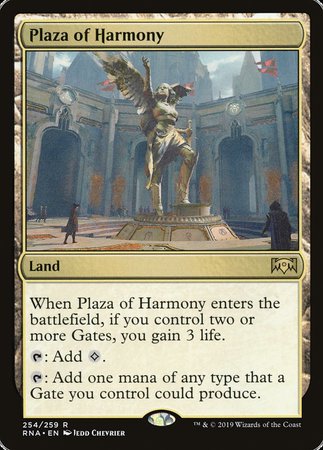 Plaza of Harmony [Ravnica Allegiance] | Lots Moore NSW