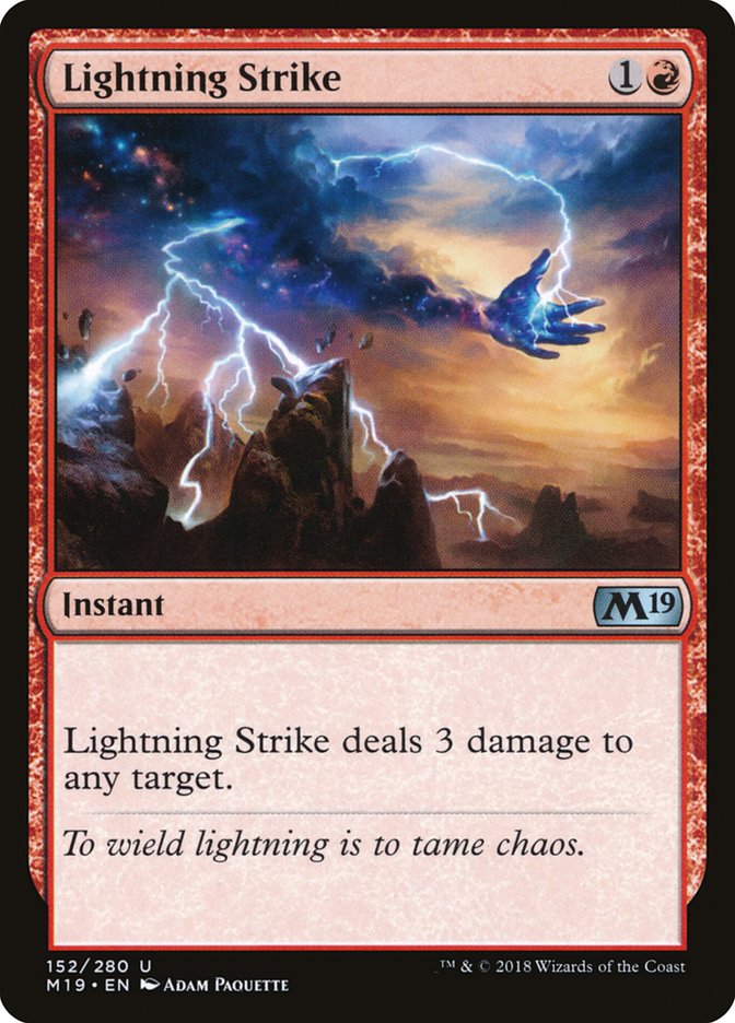 Lightning Strike [Core Set 2019] | Lots Moore NSW