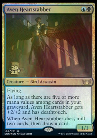 Aven Heartstabber [Streets of New Capenna Prerelease Promos] | Lots Moore NSW