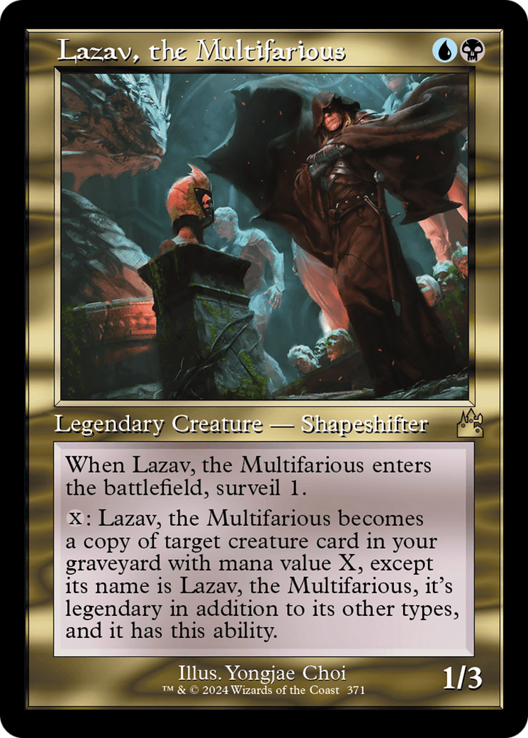 Lazav, the Multifarious (Retro Frame) [Ravnica Remastered] | Lots Moore NSW