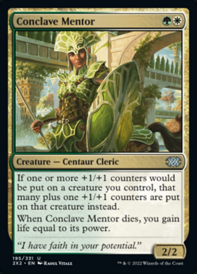 Conclave Mentor [Double Masters 2022] | Lots Moore NSW