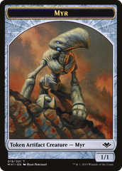 Myr // Thopter Double-Sided Token [Phyrexia: All Will Be One Commander Tokens] | Lots Moore NSW